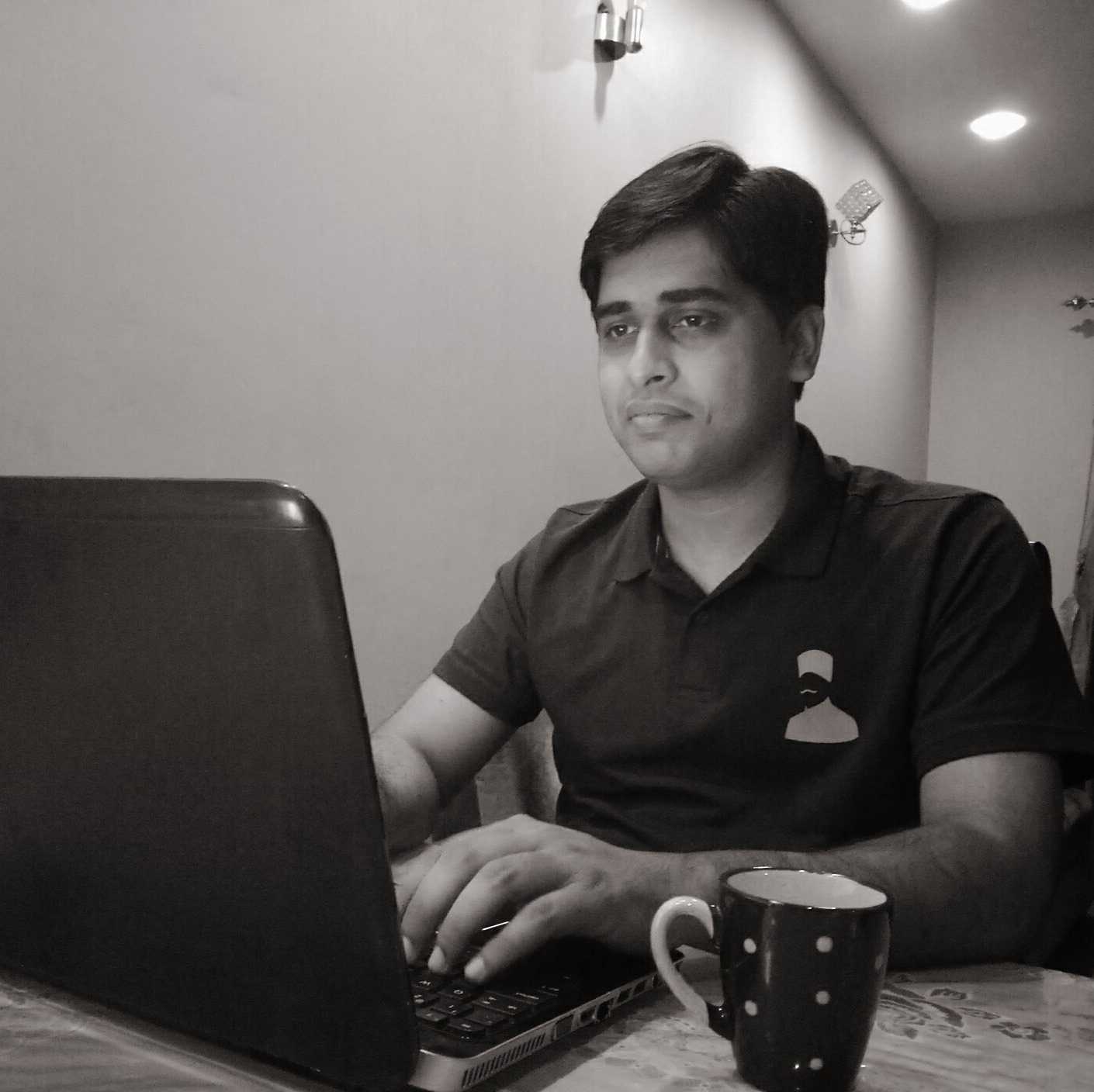 Umer Raza working